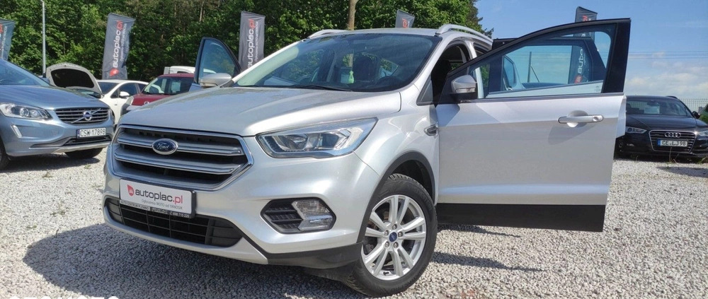 Ford Kuga cena 53900 przebieg: 194498, rok produkcji 2019 z Wyrzysk małe 631